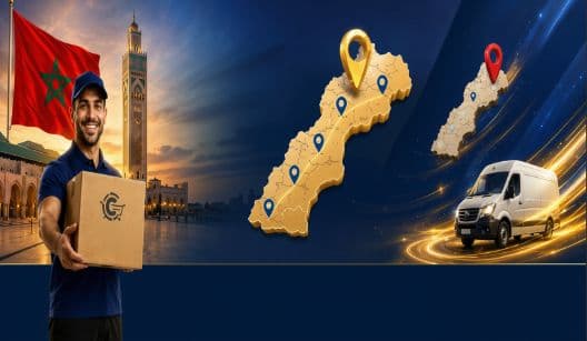 توصيل السلعة فجميع أنحاء المغرب